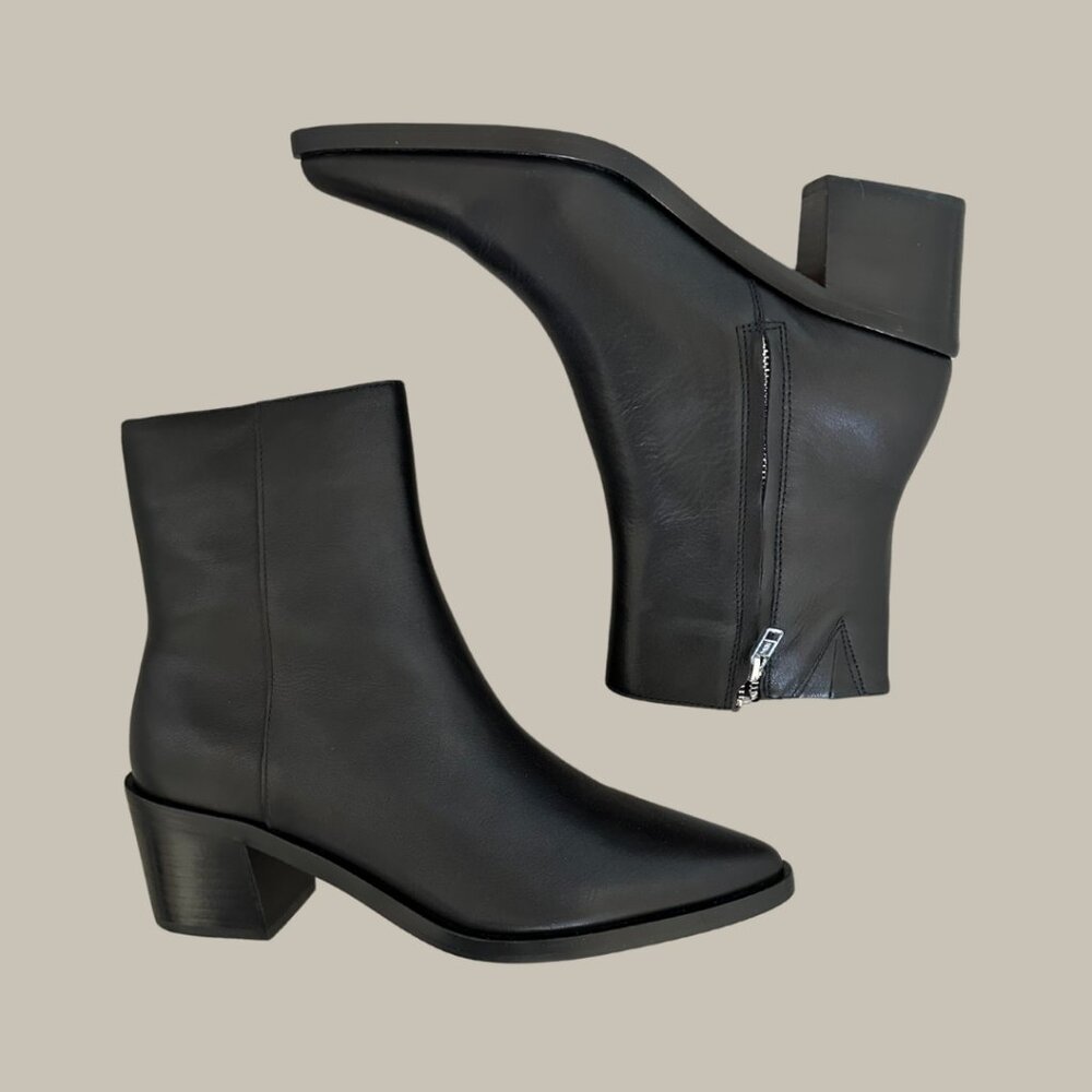 Madewell Darcy Ankle Boots | Black | Size 9.5